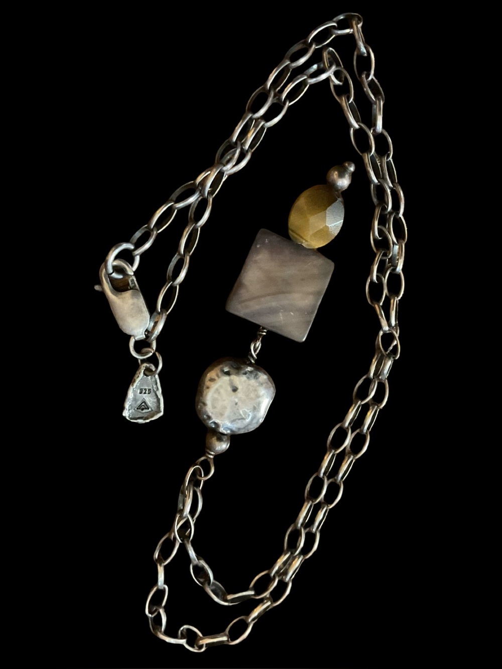 Silpada Sterling Silver bead Chain Necklace